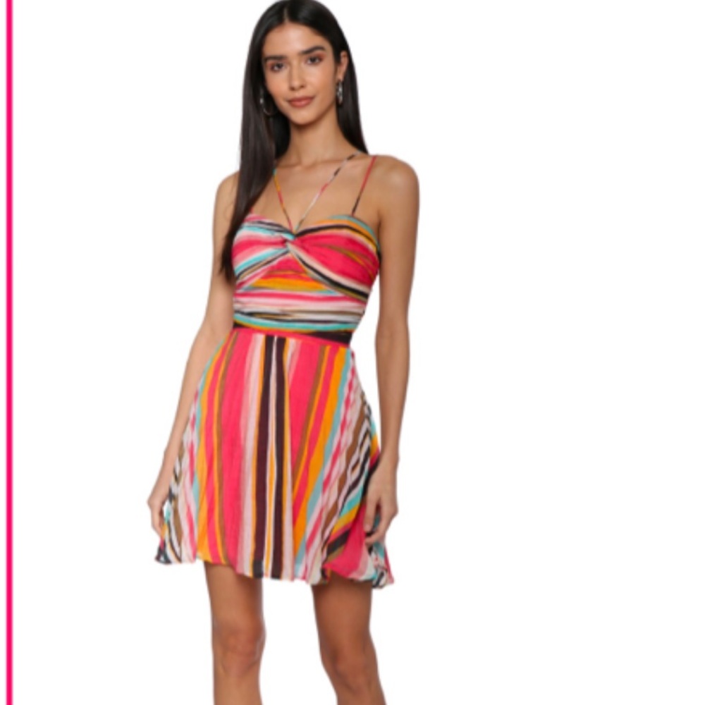 Robertson + rodeo colorful mini dress